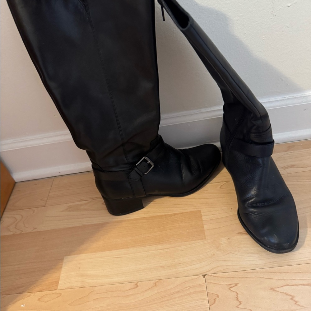 Naturalizer Black Knee-High Boots